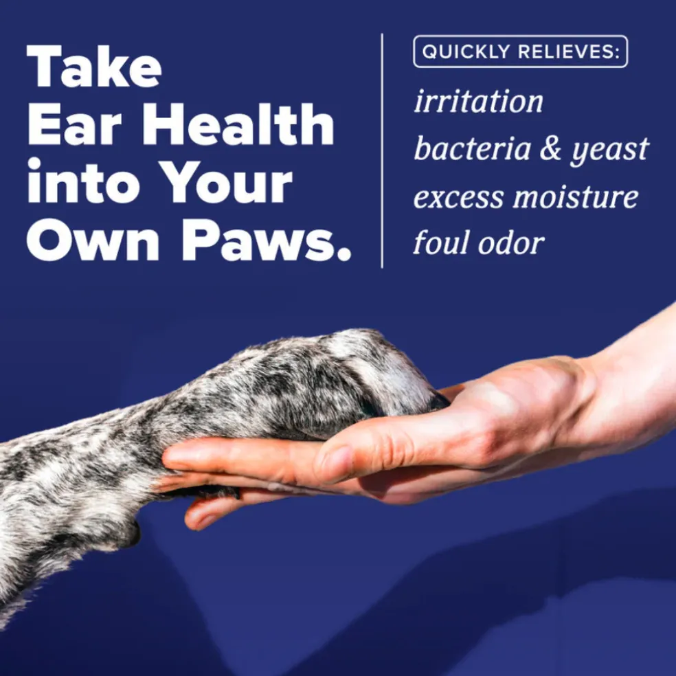 TropiClean HomeVet Medicated Dog Ear Drops (2 oz)