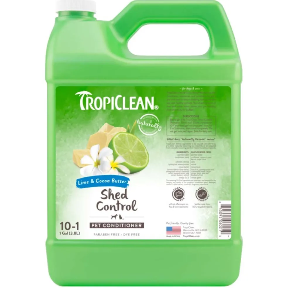 Tropiclean Lime & Cocoa Butter Shed Control Conditioner for Pets