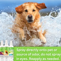 TropiClean Lime & Coconut Deodorizing Spray for Pets (8 oz)
