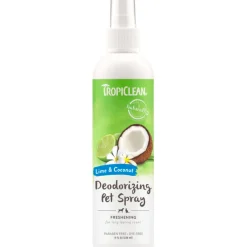 TropiClean Lime & Coconut Deodorizing Spray for Pets (8 oz)