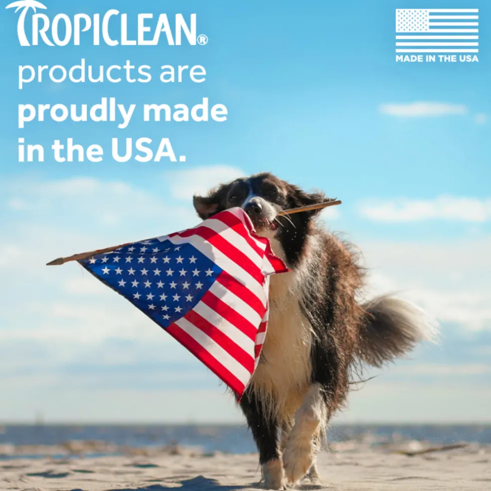 TropiClean Lime & Coconut Deodorizing Spray for Pets (8 oz)