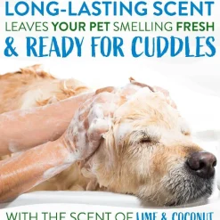 Tropiclean Lime & Coconut Shed Control Deshedding Shampoo for Pets