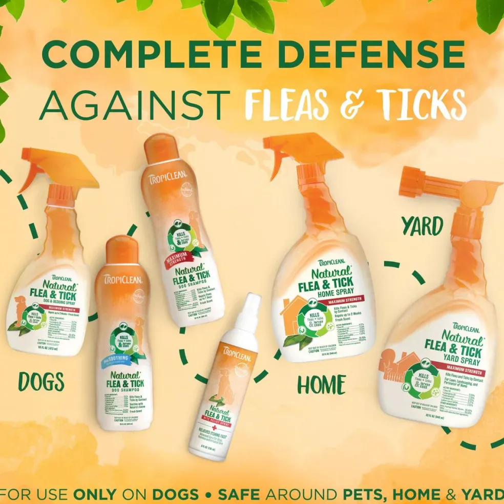 Tropiclean Natural Flea & Tick Yard Spray (32 oz)