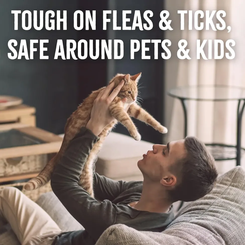 TropiClean Natural Flea + Tick Cat Shampoo (12 oz)