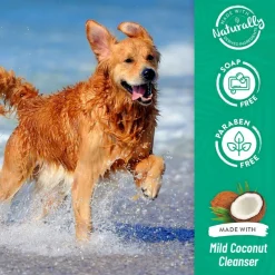 Tropiclean Oatmeal & Tea Tree Medicated Itch Relief Shampoo For Pets (20 oz)