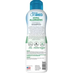 TropiClean OxyMed Hypoallergenic Oatmeal Shampoo for Dogs & Cats