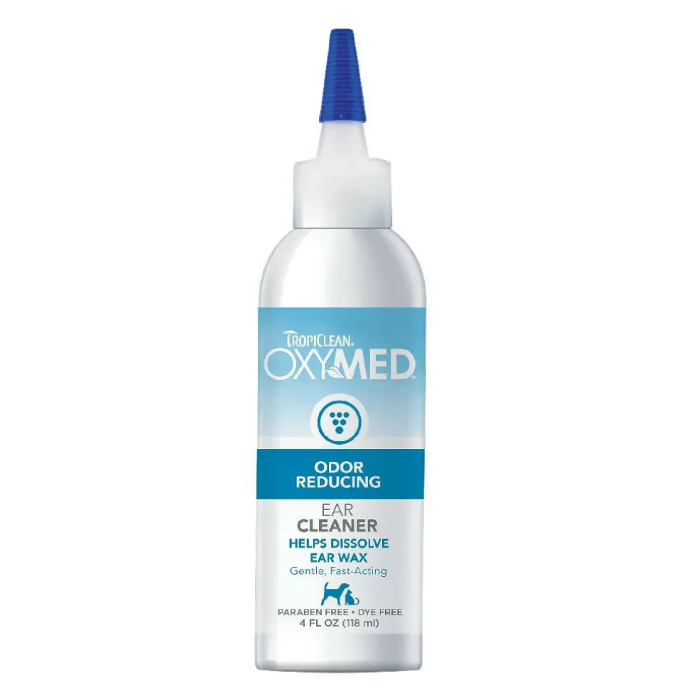 Tropiclean OxyMed Odor Reducing Ear Cleaner for Dogs & Cats