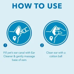 Tropiclean OxyMed Odor Reducing Ear Cleaner for Dogs & Cats