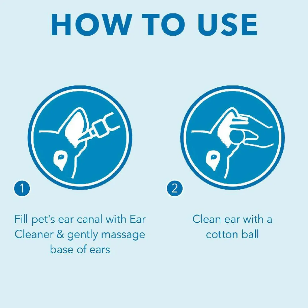 Tropiclean OxyMed Odor Reducing Ear Cleaner for Dogs & Cats
