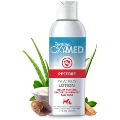 TropiClean OxyMed Restore Paw Pad Lotion for Dogs & Cats (4 oz)