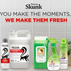 TropiClean Skunk Extra Strength Odor Control Dog Shampoo