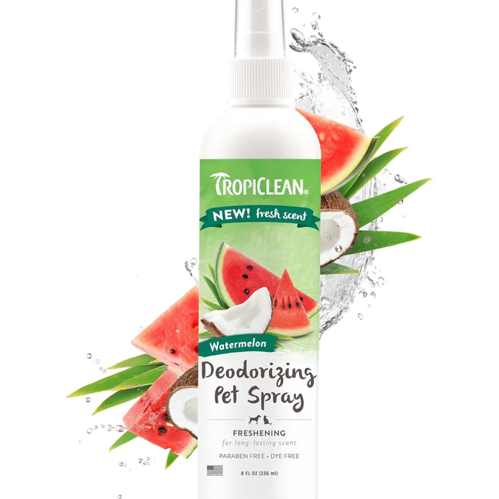 TropiClean Watermelon Deodorizing Pet Spray (8 oz)