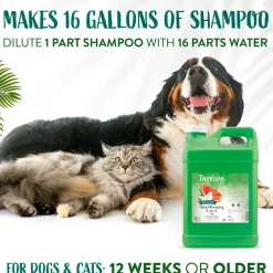 TropiClean Watermelon Refreshing 2-in-1 Shampoo & Conditioner For Dogs