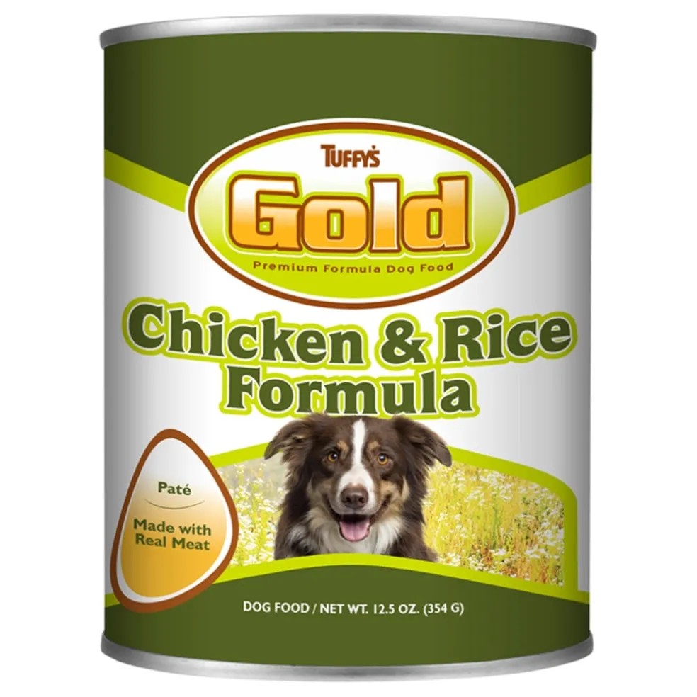 Tuffy's Dog Gold Wet Food, 12.5-oz case of 12