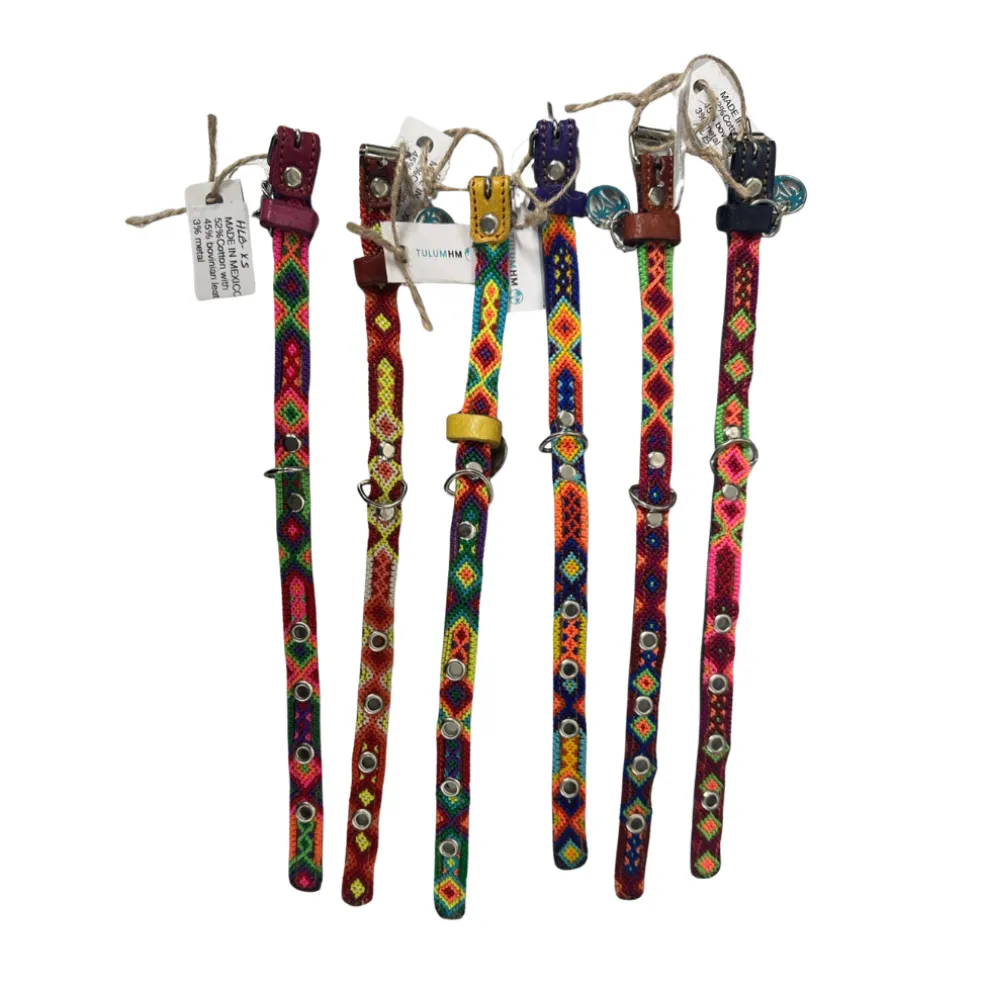 Tulum Handmade Holbox Artesanal Collar, Multi-Colors, Assorted Colors