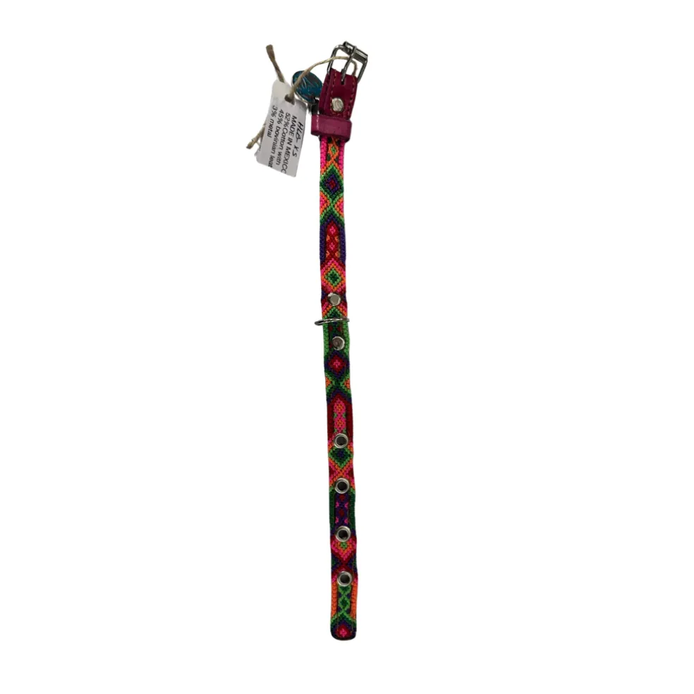 Tulum Handmade Holbox Artesanal Collar, Multi-Colors, Assorted Colors