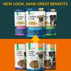 Ultimate Pet Nutrition Canine Fresh All-Natural Dental Chews for Small Dogs 10-25 lbs, 30 count