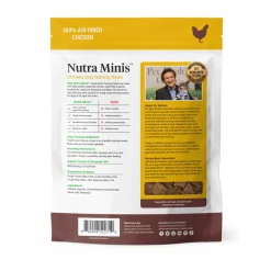Ultimate Pet Nutrition Nutra Minis Air-Dried Chicken Dog Training Treats, 5-oz