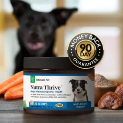 Ultimate Pet Nutrition Nutra Thrive Nutritional Supplements for Dogs, 3.3-oz