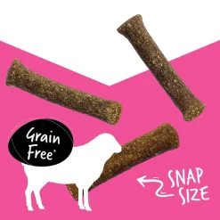Ultimates Lamb Jerky Mini Sticks Dog Treats (7 oz)