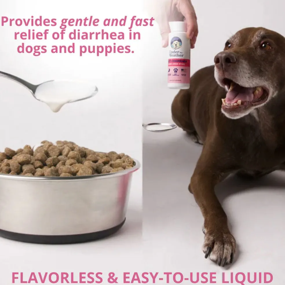 Under the Weather Anti-diarrhea Liquid for Dogs, 4-oz