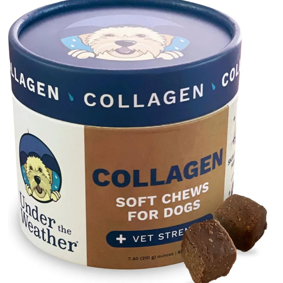 Under the Weather Collagen Soft Chews for Dogs, 60 chews