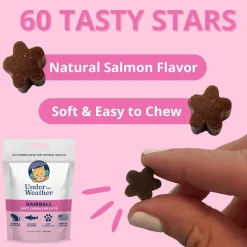 Under the Weather Hairball Soft Chews for Cats, 60 count