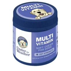 Under the Weather Multivitamin Soft Chews for Dogs, 60-count