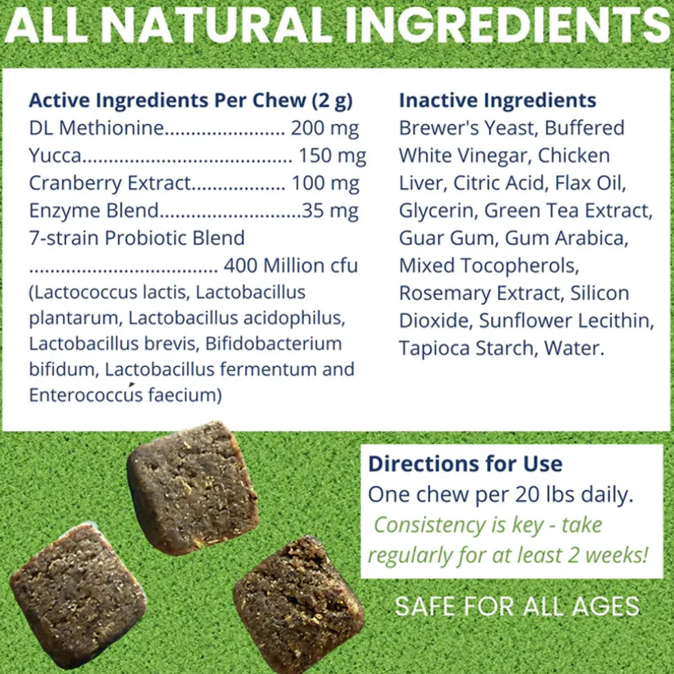Under the Weather Nice Grass Soft Chews for Dogs, 60-count
