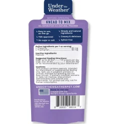 Under the Weather PB & Chill Calming Peanut Butter On-The-Go Packets for Dogs, 1-oz (6-pack)