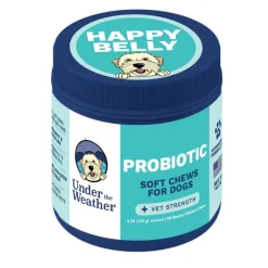 Under the Weather Probiotic Soft Chews for Dogs, 60-count