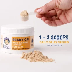Under the Weather Ready Cal High Calorie Topper Savory Chicken Powder for Cats, 5.29-oz