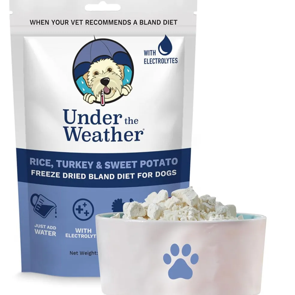 Under the Weather Rice, Turkey & Sweet Potato Freeze Dried Bland Diet for Dogs, 6-oz