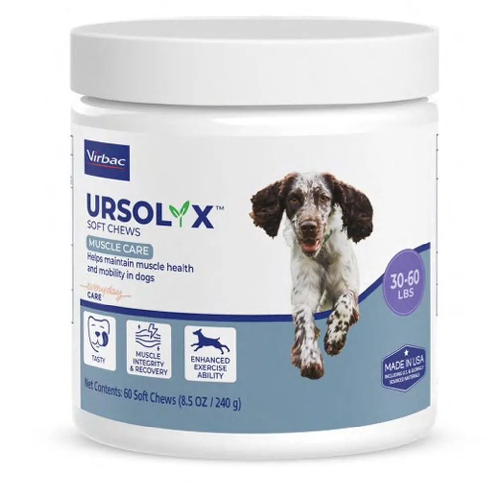 Ursolyx Muscle Care Soft Chews for Dogs