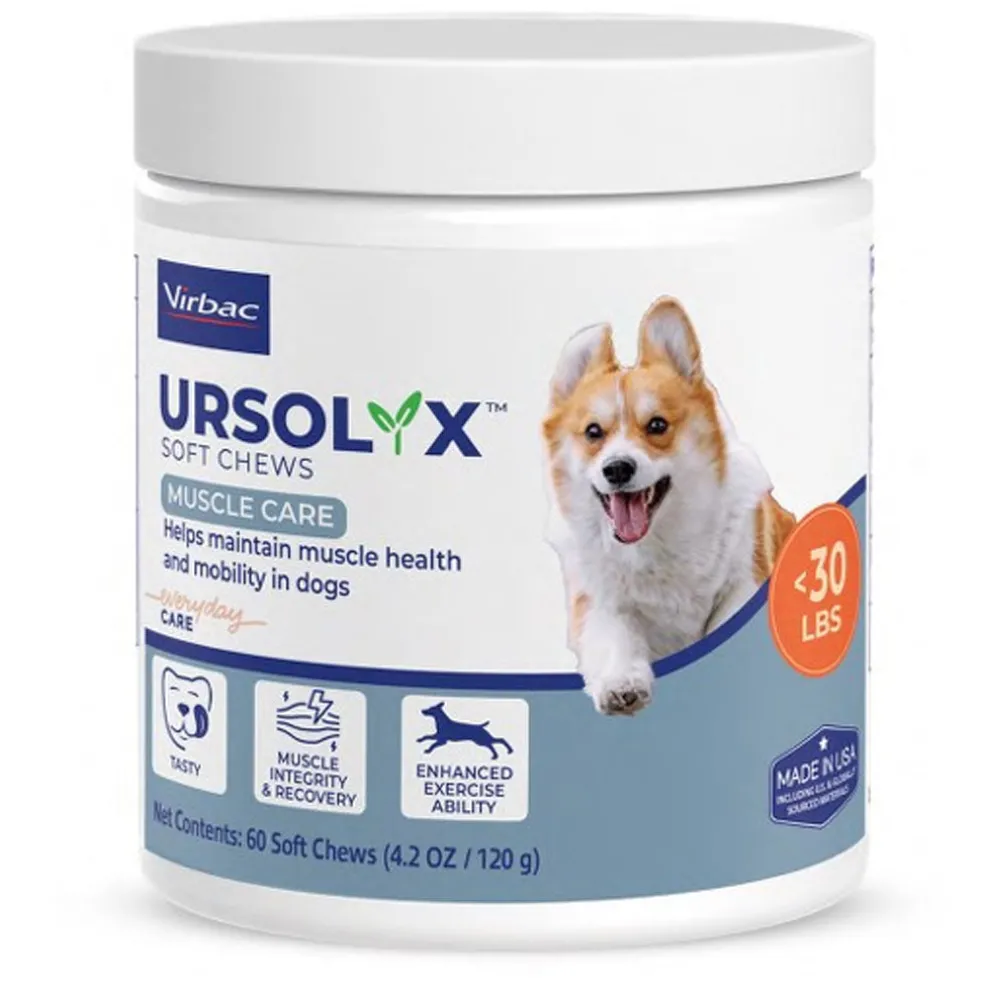 Ursolyx Muscle Care Soft Chews for Dogs