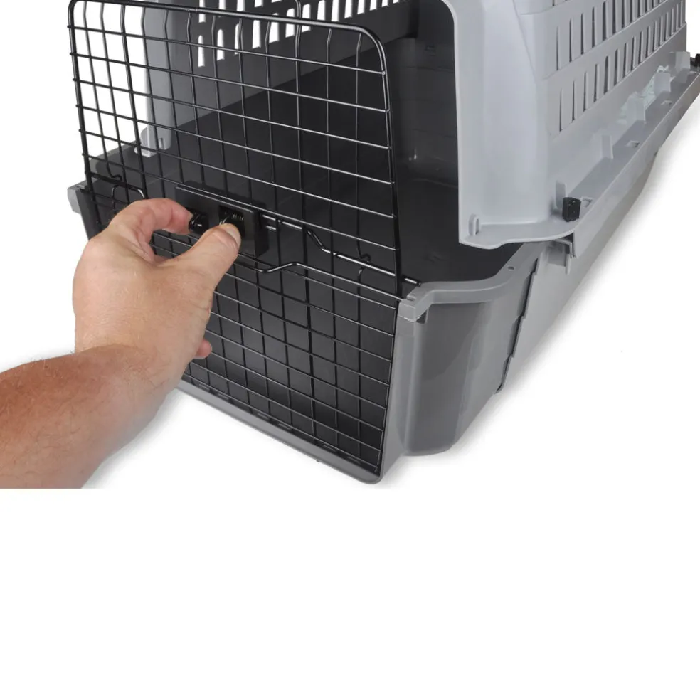 Van Ness Calm Carrier Max for Pets Up to 35 lbs, Grey