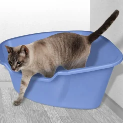 Van Ness Corner High-Sides Cat Litter Pan