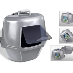Van Ness Enclosed Corner Cat Pan
