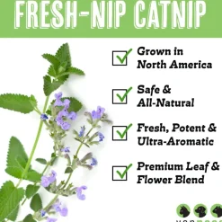 Van Ness Fresh-Nip Organic Catnip For Cats (1 oz)