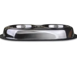 Van Ness Plastics Heavyweight Stainless Steel Double Dish