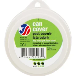 Van Ness Plastics Pet Food Can Cover, Color Varies, 1-count