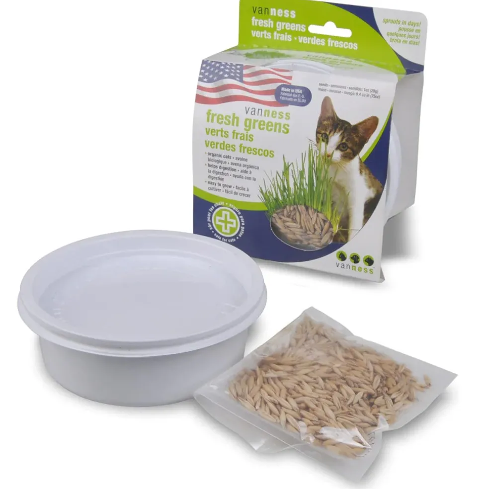 Van Ness Plastics Pureness Oat Garden Kit, 4-oz