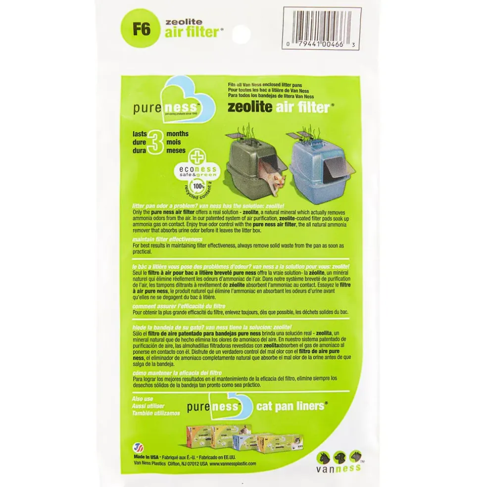 Van Ness Plastics Zeolite Air Filter Replacement Cartridge, 1-count