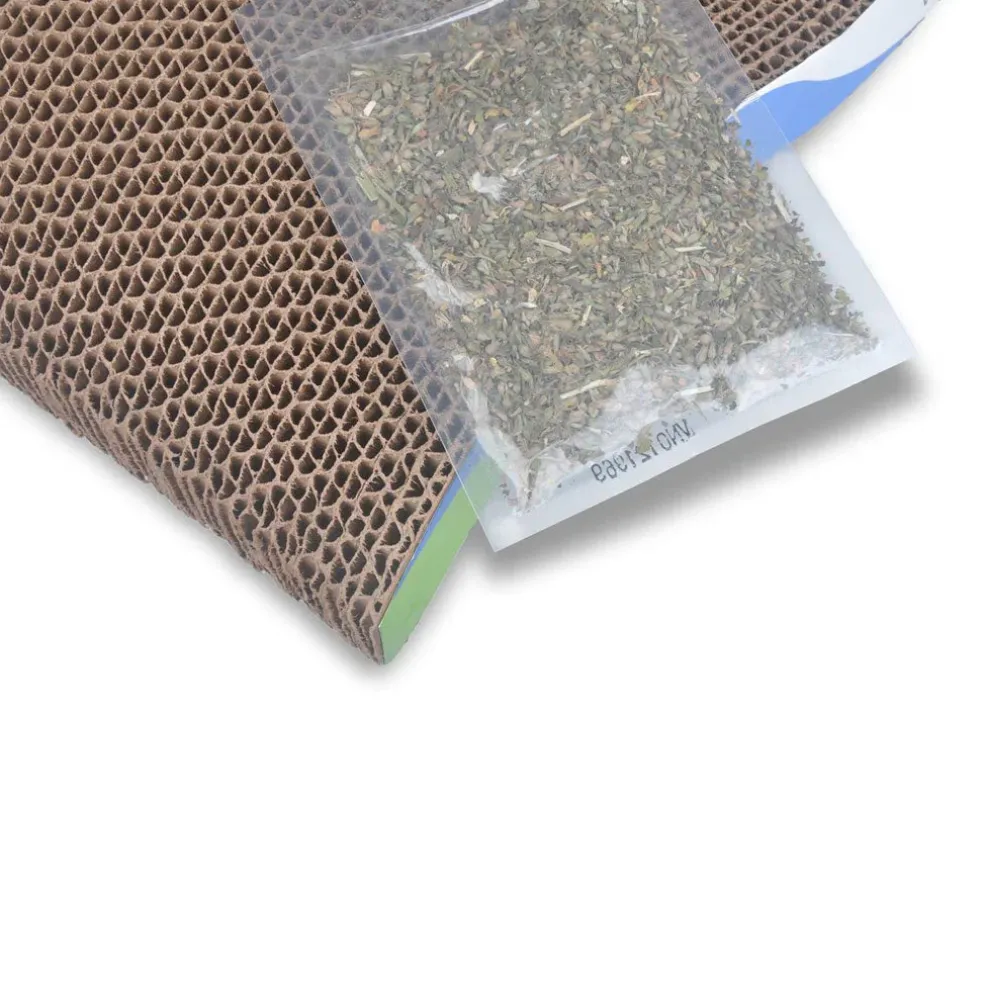 Van Ness Scratch 'N Relax Cat Scratcher Toy with Catnip