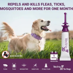 Vectra 3D Flea and Tick Spot Treatment for Dogs & Puppies, 11-20 lbs