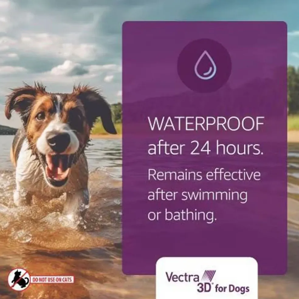 Vectra 3D Flea and Tick Spot Treatment for Dogs & Puppies, 11-20 lbs
