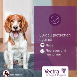 Vectra Flea and Tick Spot Treatment for Large Dogs & Puppies, 56-100 lbs