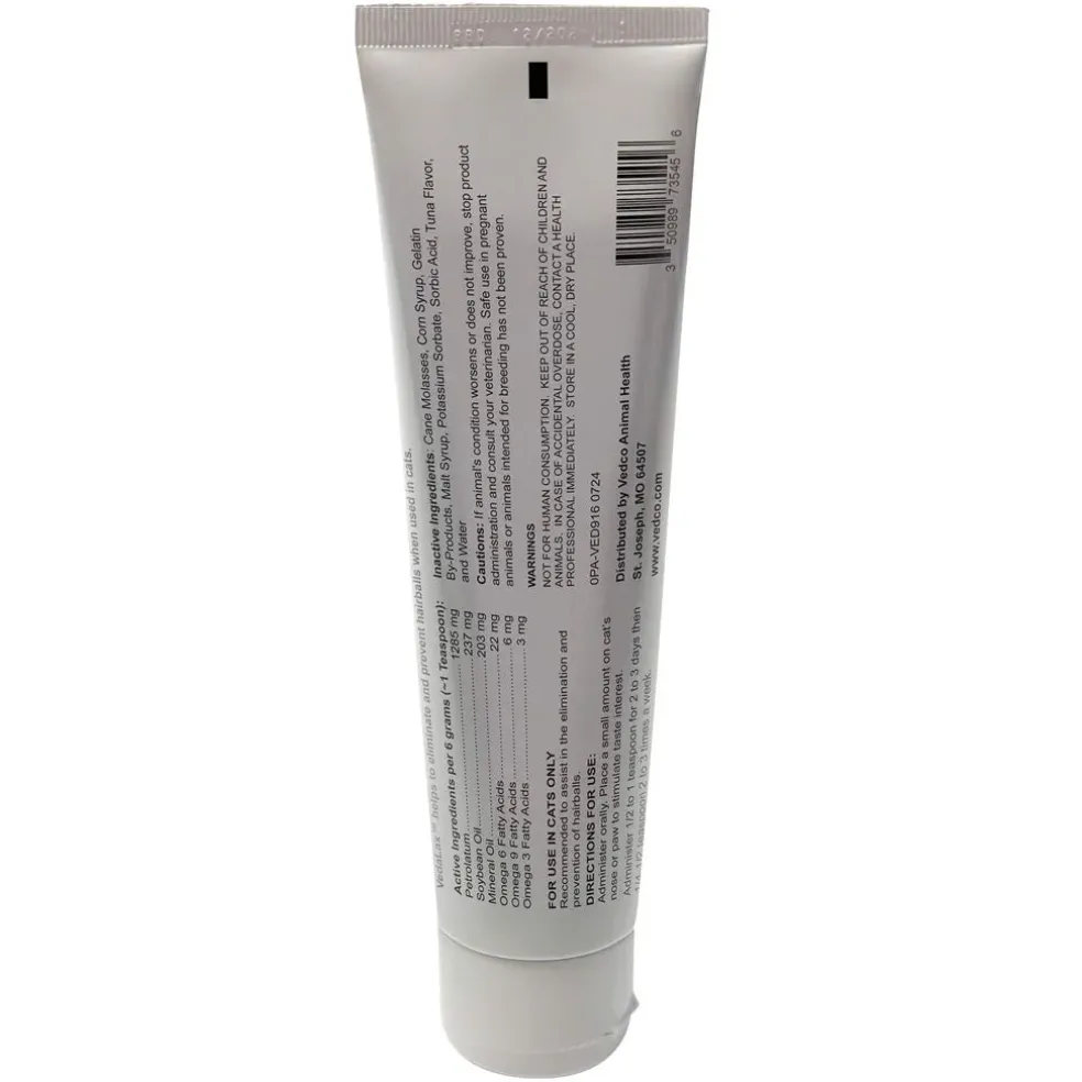 Vedalax Oral Gel for Cats, Tuna Flavor