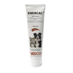 Vedco Enercal High Calorie Gel Supplements for Dogs & Cats, Malt Flavor, 4.25 oz