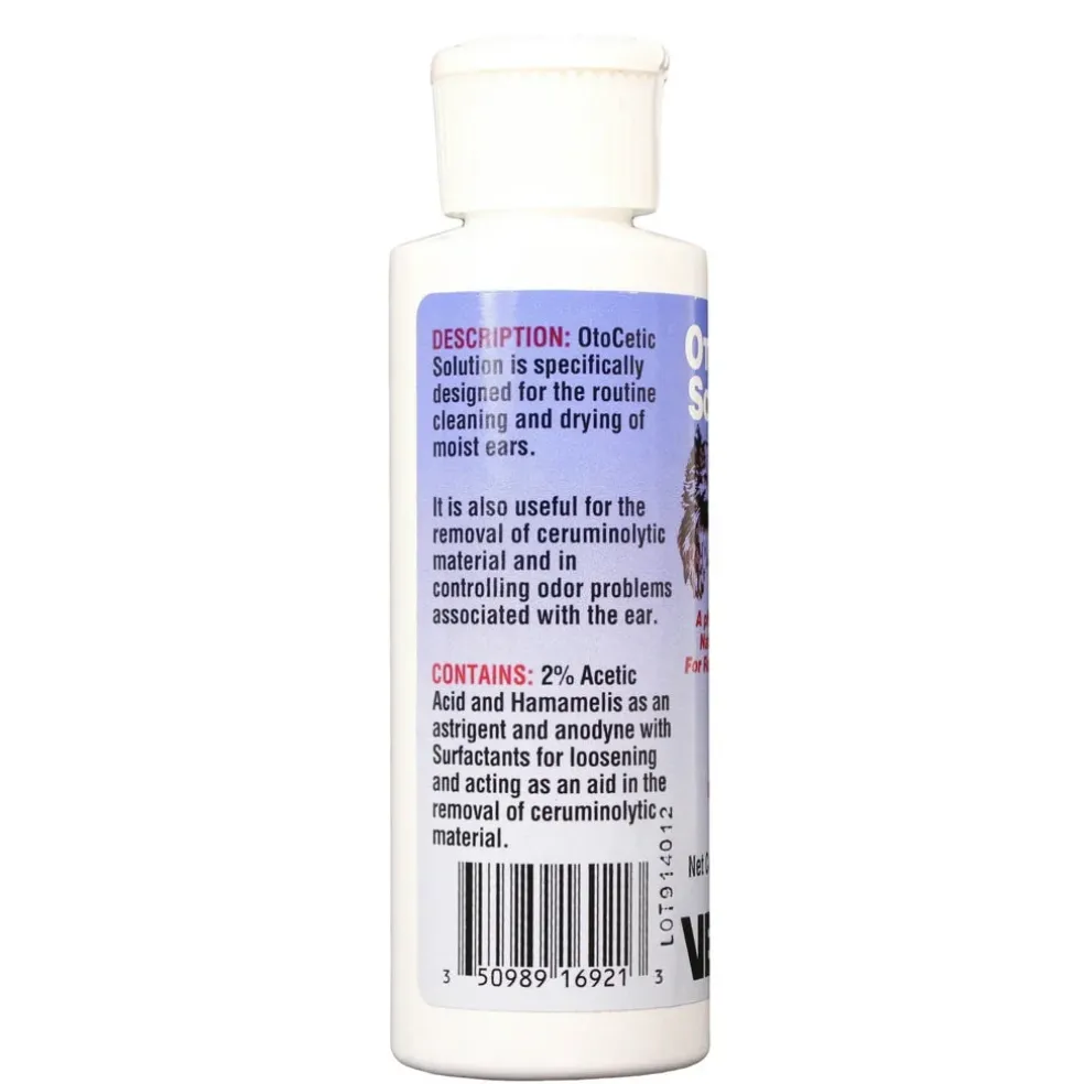 Vedco OtoCetic Solution For Dogs & Cats (4 oz)